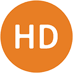 Device produces a high definition (HD) video stream or is capable of processing HD video.