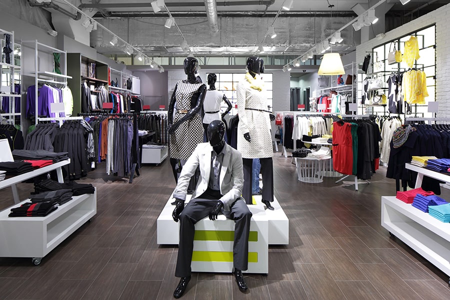 branded cloth showroom near me