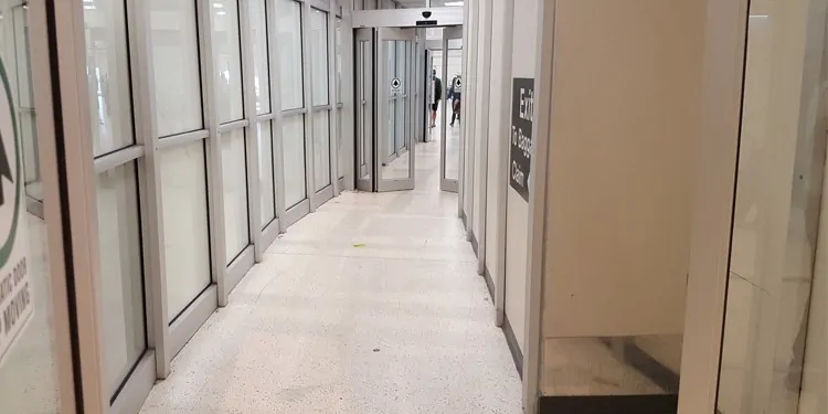 IAH Airport Exit Lane