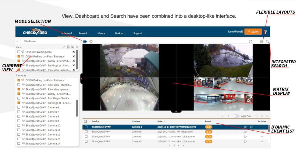 CheckVideo 3.0 Portal CheckVideo