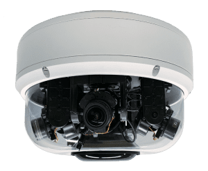 security camera quad lens