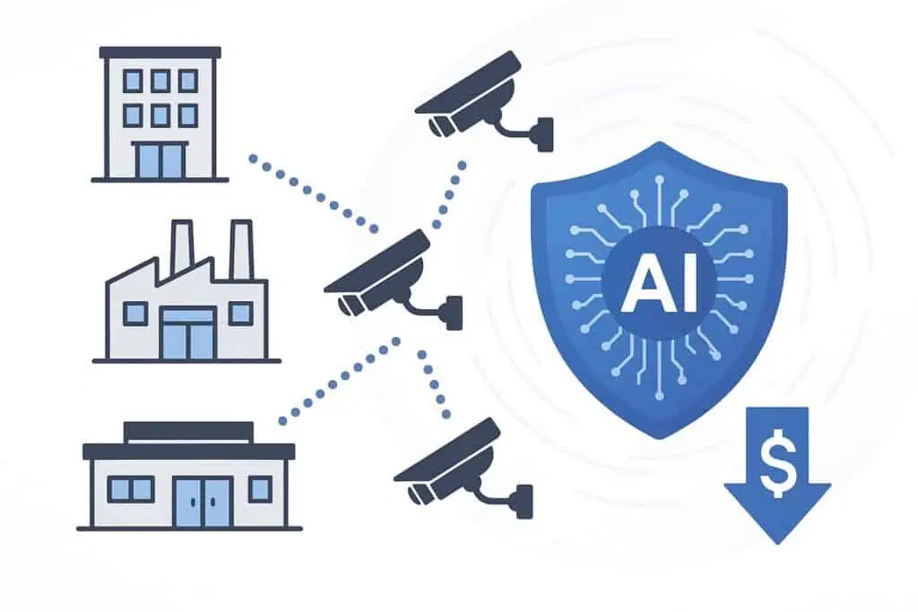 How AI-Powered Video Surveillance Lowers Costs for Multi-Site Operations
